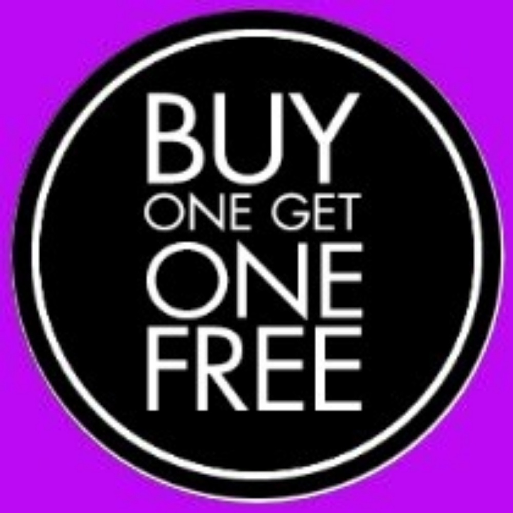 Buy 1 Get 1 Free!